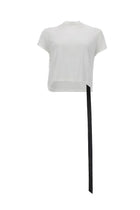 DRKSHDW Women's Cropped Small Level Shirt White