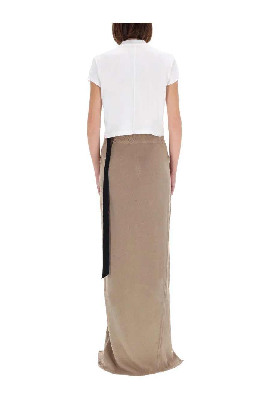 DRKSHDW Women's Cropped Small Shirt White, view 3