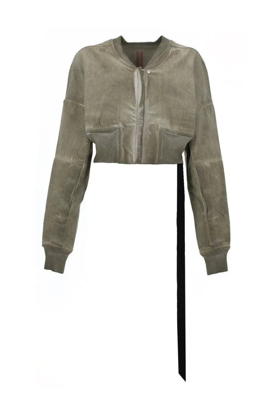 DRKSHDW Women's Denim Flight Bomber Jacket Brown