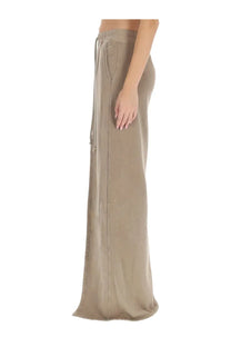 Beige wide-leg sweatpants with elastic waistband drawstring relaxed fit and side pockets from drkshdw women’s long phileg pillar skirt white collection