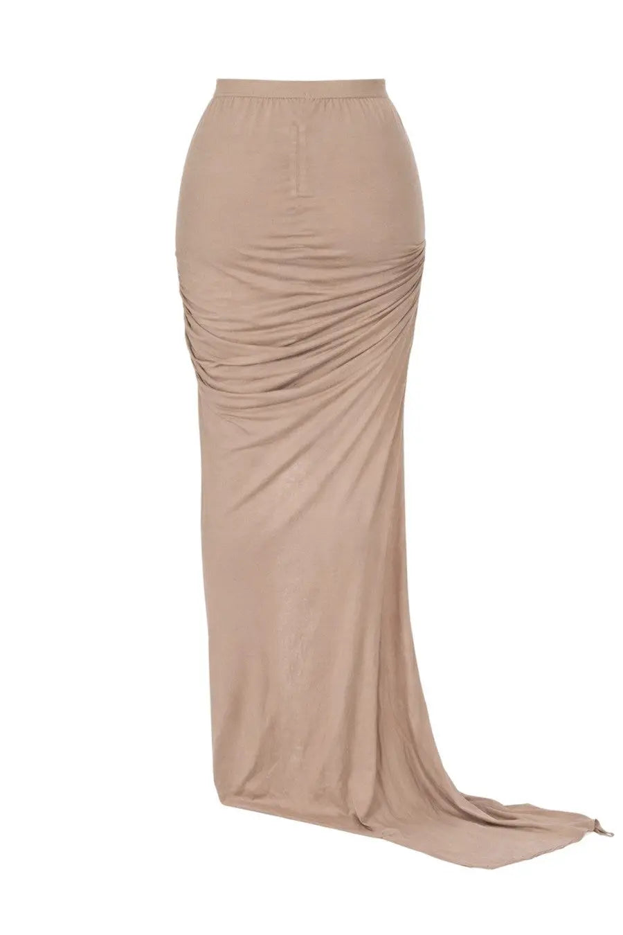 DRKSHDW Women's Long Skirt Beige, view 3