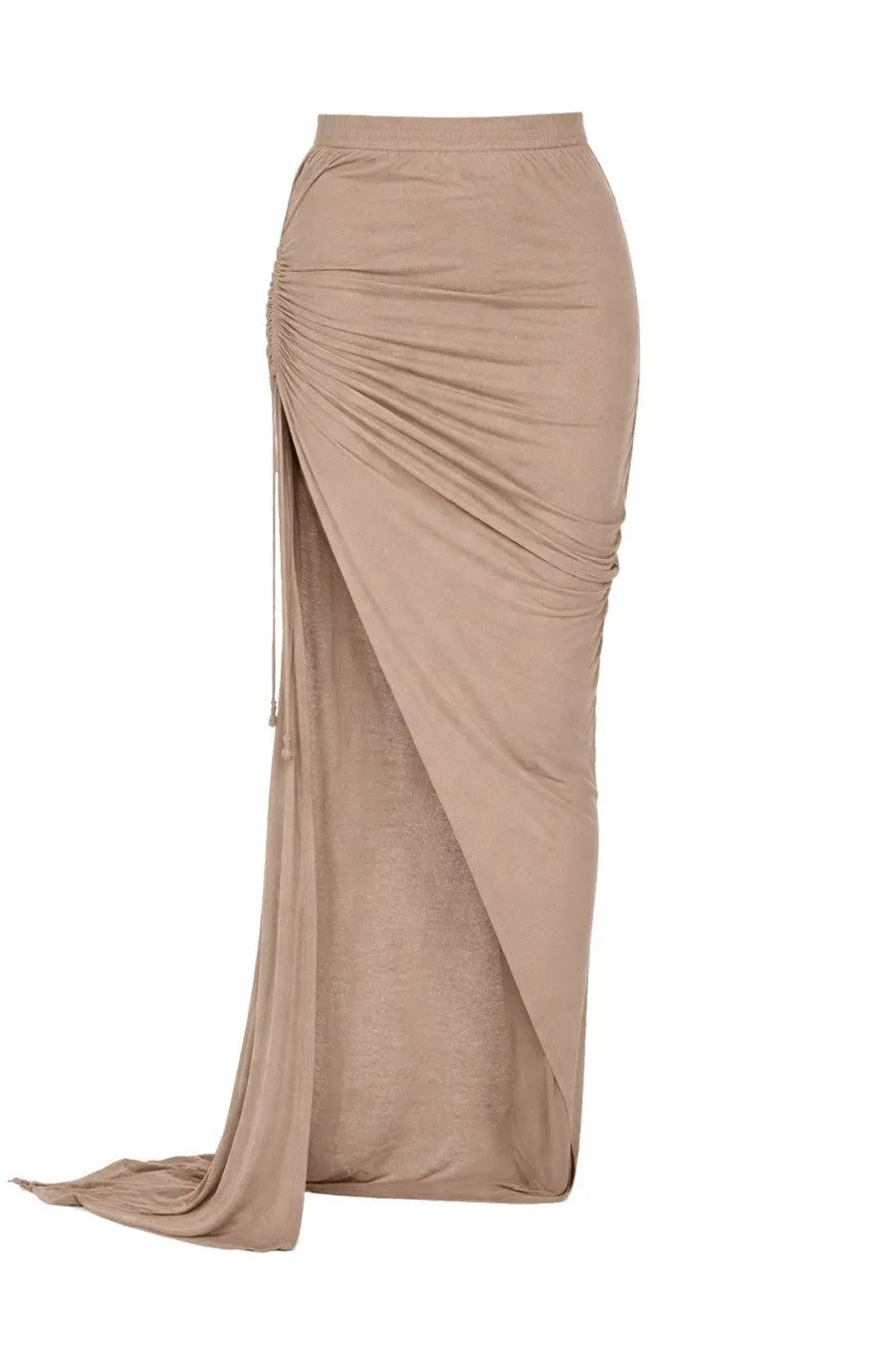 DRKSHDW Women's Long Skirt Beige