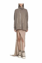 DRKSHDW Women's Long Skirt Beige, view 2