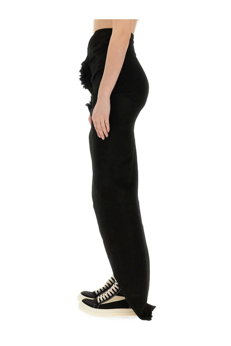 DRKSHDW Women's Long Skirt Black, view 4