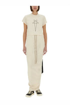 DRKSHDW Women's Pillar Maxi Skirt White, view 2