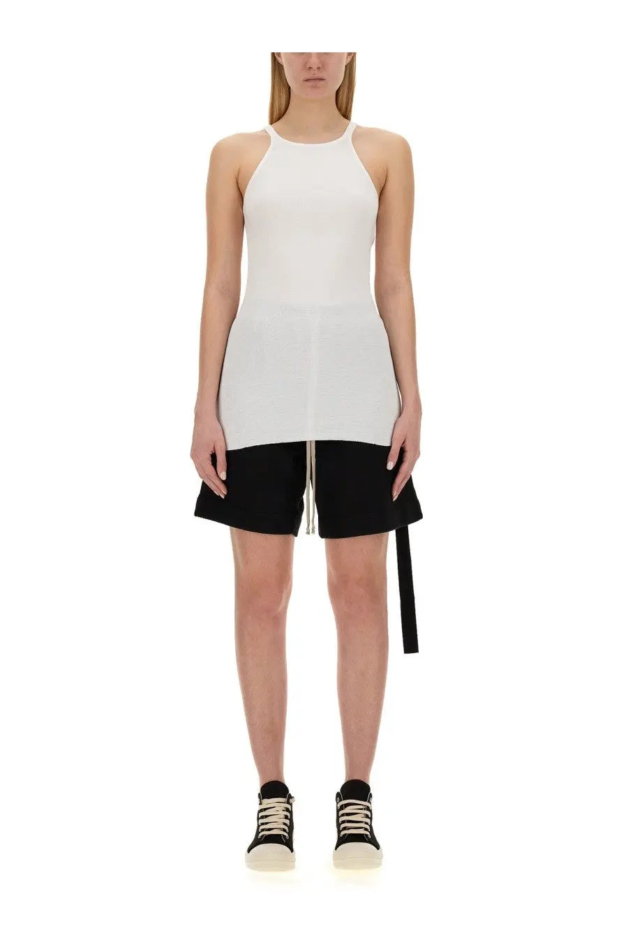 DRKSHDW Women's Racer Back Shirt White