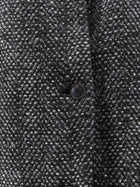 Isabel Marant Étoile Women's Drogo Mélange Fabric Coat Grey, view 3