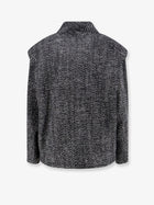 Isabel Marant Étoile Women's Drogo Mélange Fabric Coat Grey, view 2