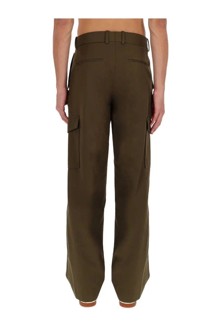 Drôle de Monsieur Men's Cargo Pants Brown, view 4