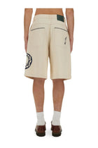 Drôle de Monsieur Men's Cotton Bermuda Shorts Pink, view 3