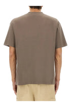 Drôle de Monsieur Men's Grand Hotel Print Shirt Grey, view 3