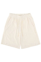 Drôle de Monsieur Men's Monogramme Shorts White