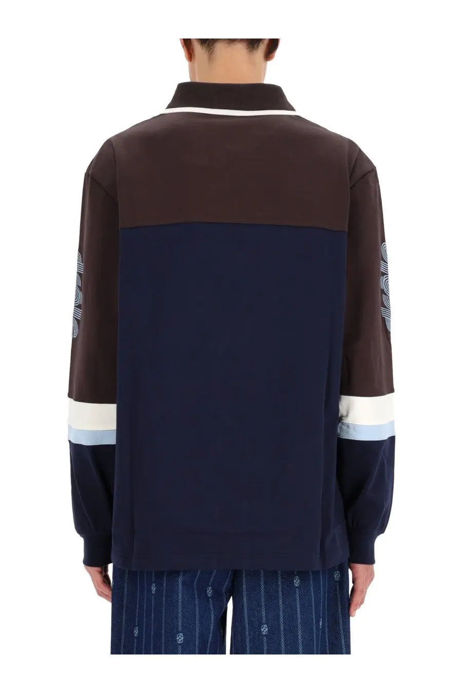 Drôle de Monsieur Men's Polo Shirt Racing Blue, view 3