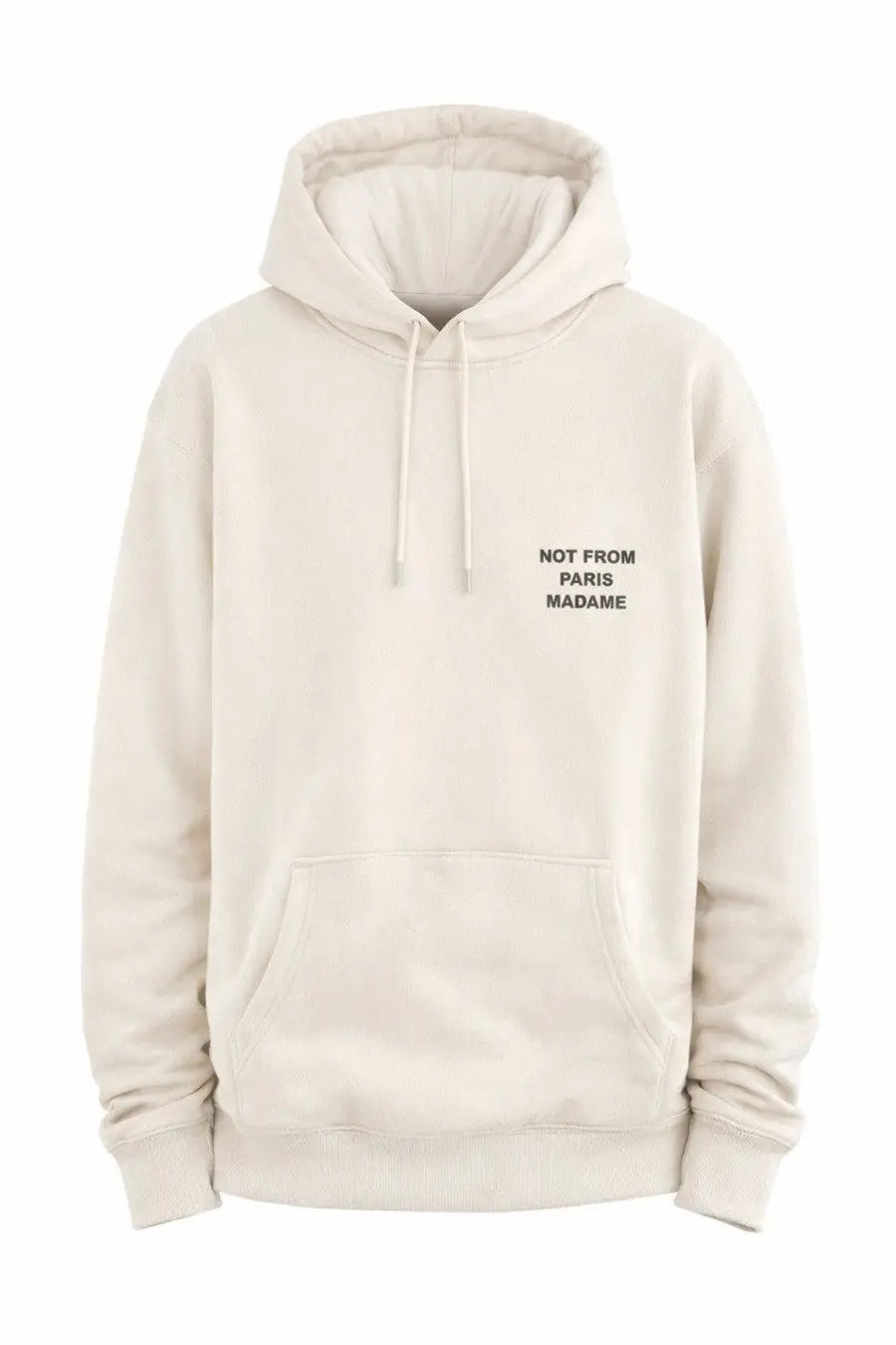 Drôle de Monsieur Men's Slogan Sweatshirt Beige