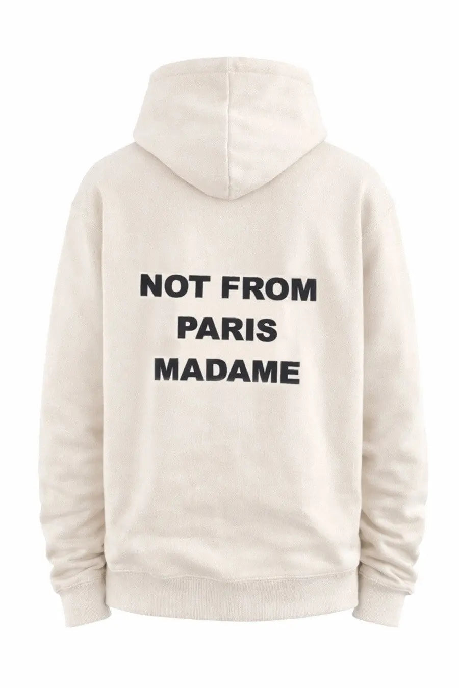 Drôle de Monsieur Men's Slogan Sweatshirt Beige, view 2