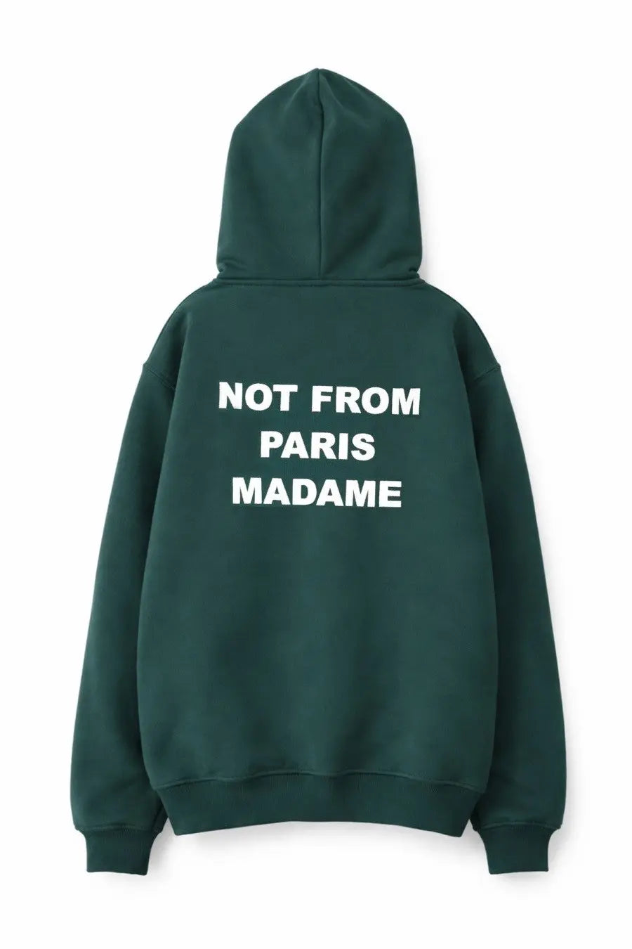 Drôle de Monsieur Men's Slogan Sweatshirt Green, view 2