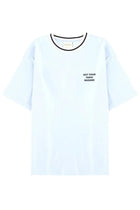 Drôle de Monsieur Men's Sport Slogan Shirt Blue