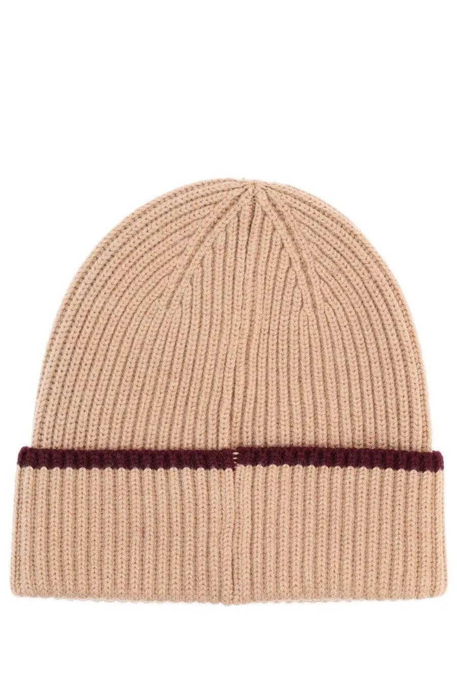 Drôle de Monsieur Men's Wool Cap Beige, view 2