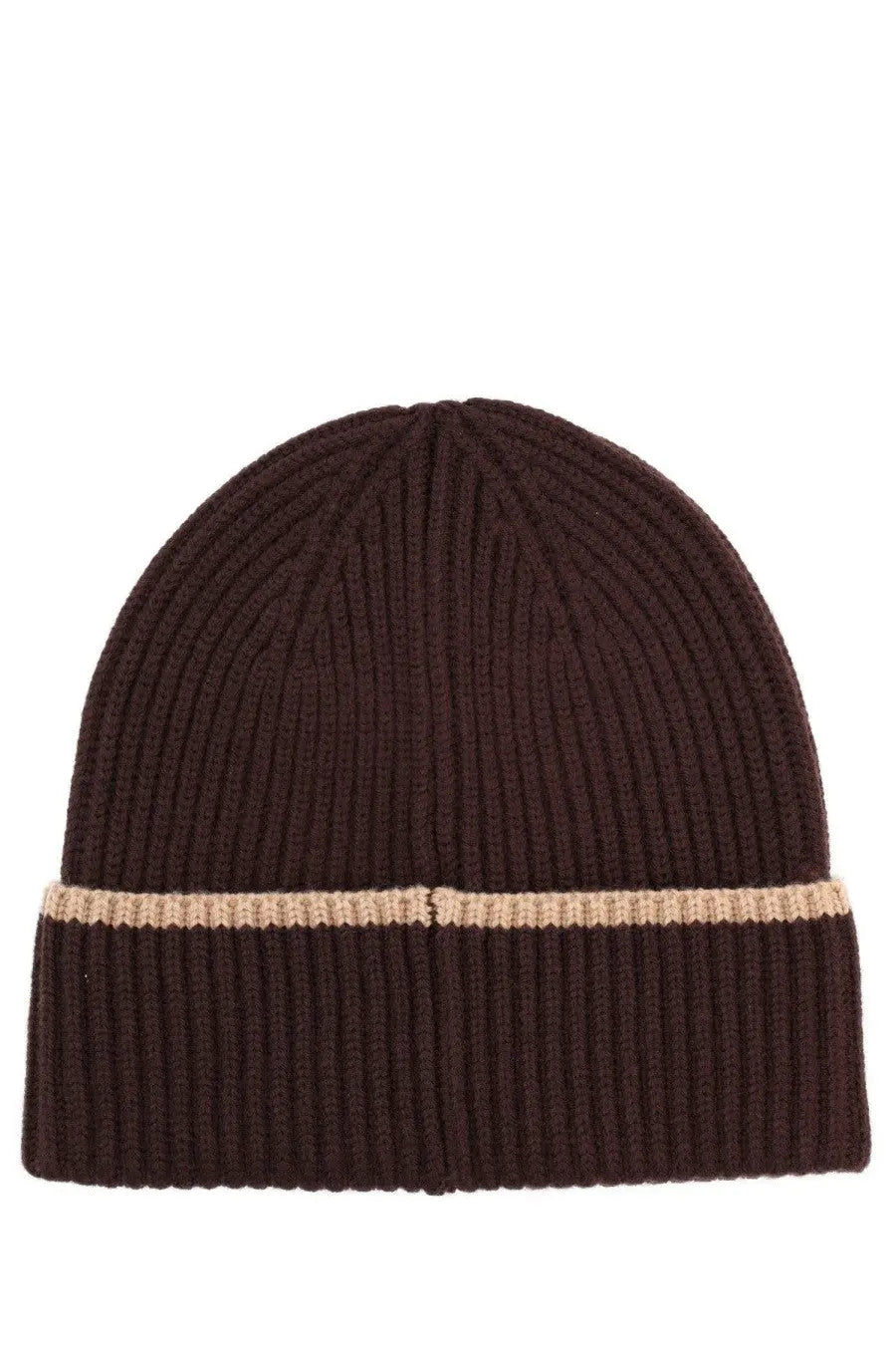 Drôle de Monsieur Men's Wool Cap Brown, view 2
