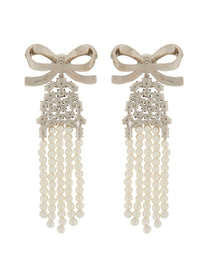 self-portrait Women's Drop Earrings Silver self-portrait