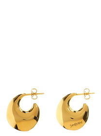 Saint Laurent Drop Earrings Gold