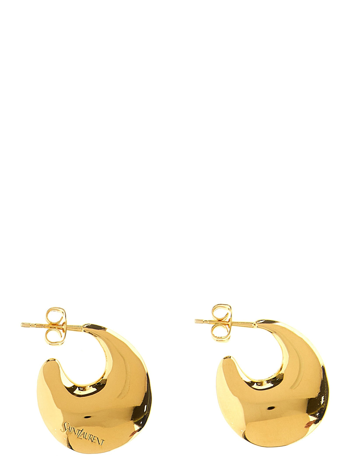 Saint Laurent Drop Earrings Gold