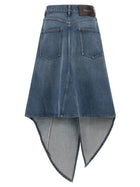 JW Anderson Drop Front Skirt Blue, view 2
