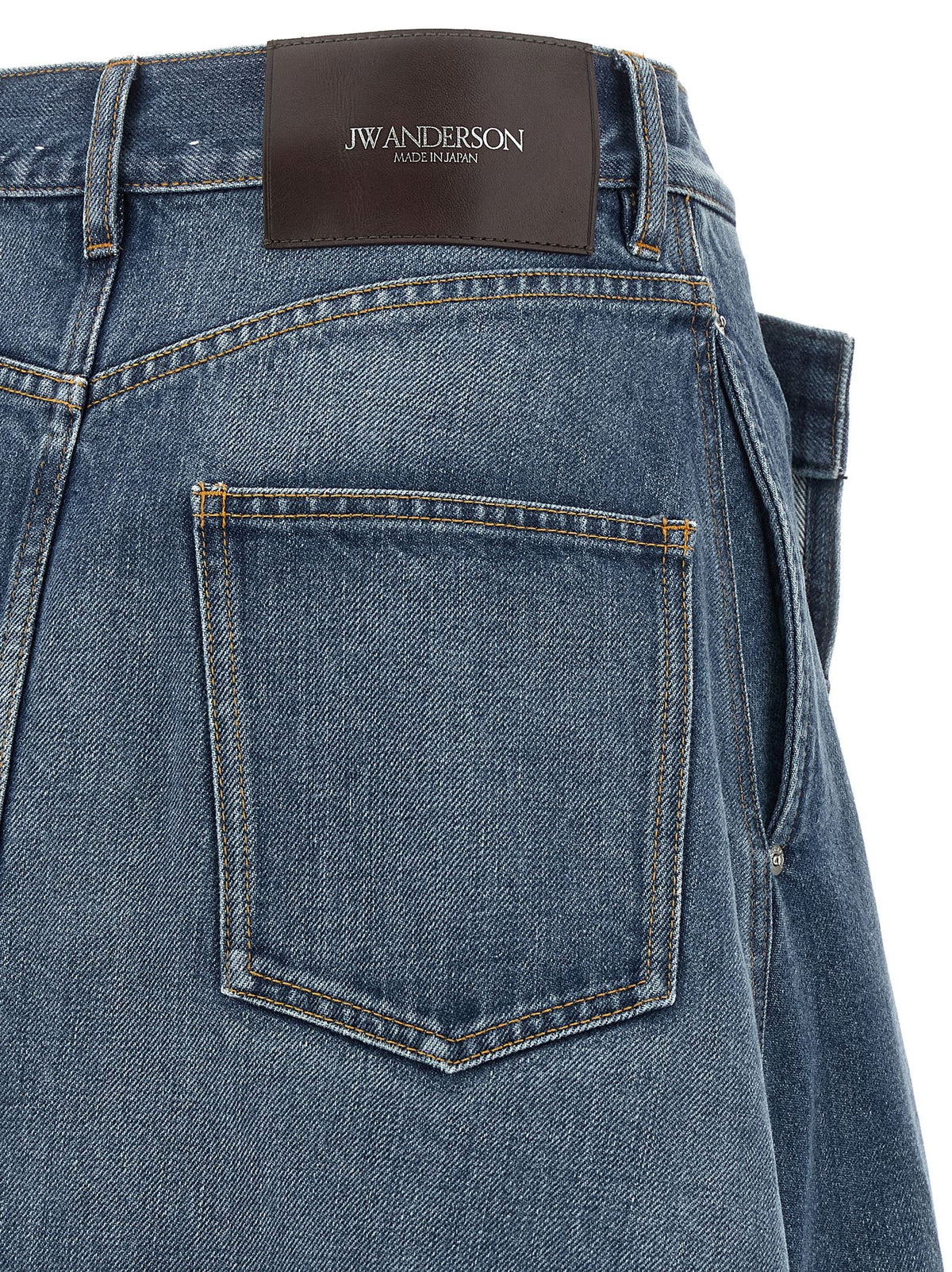 JW Anderson Drop Front Skirt Blue