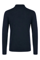 Drumohr Men's Wool Merino Polo Blue, view 2