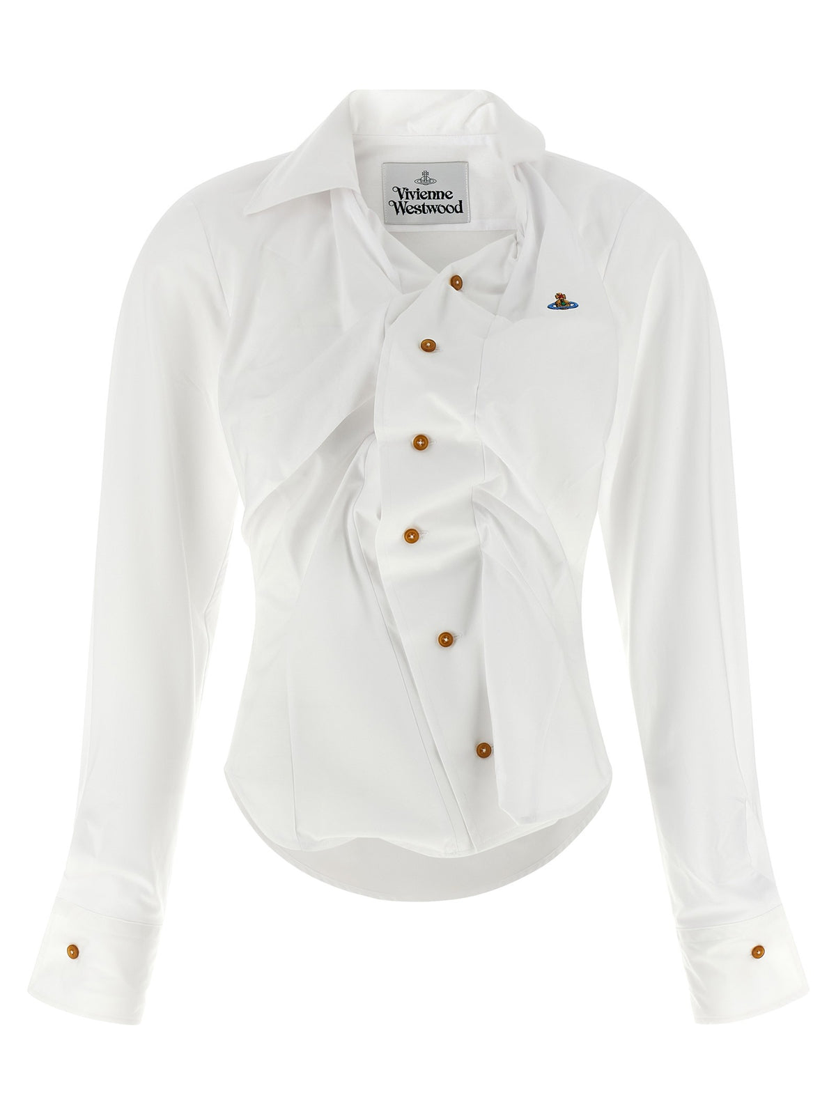 Vivienne Westwood Drunken Shirt White
