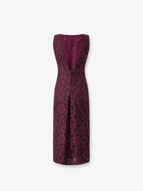 Pinko Women's Drupa Lace Dress Red