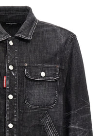 DSQUARED2 - DSQUARED2 - ’Boxy Jean’ jacket - Men’s Outerwear