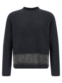 DSQUARED2 - DSQUARED2 - Carded wool insert sweater - Men’s Knitwear