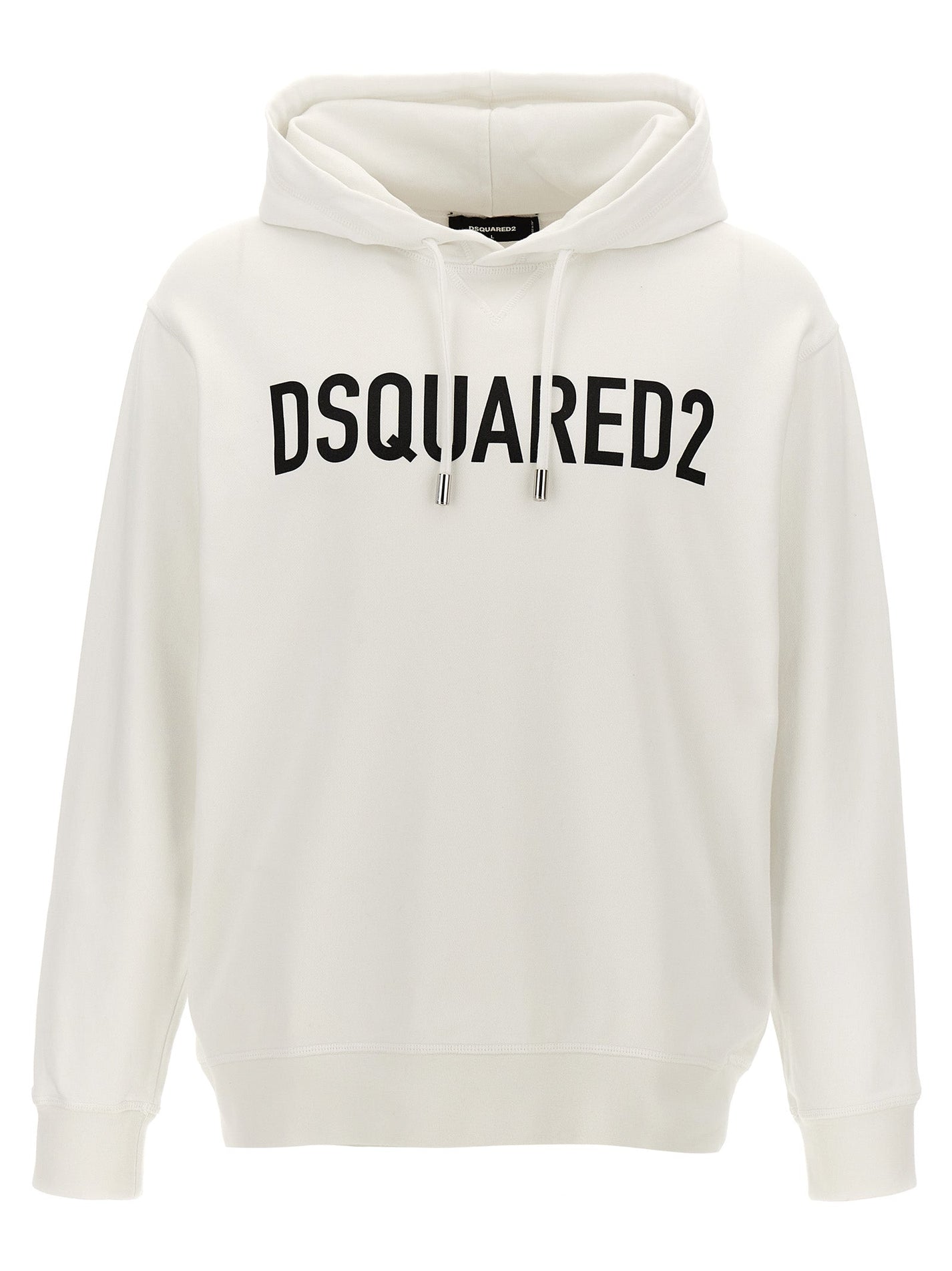 DSQUARED2 - DSQUARED2 - Logo print hoodie - Men’s Sweatshirts