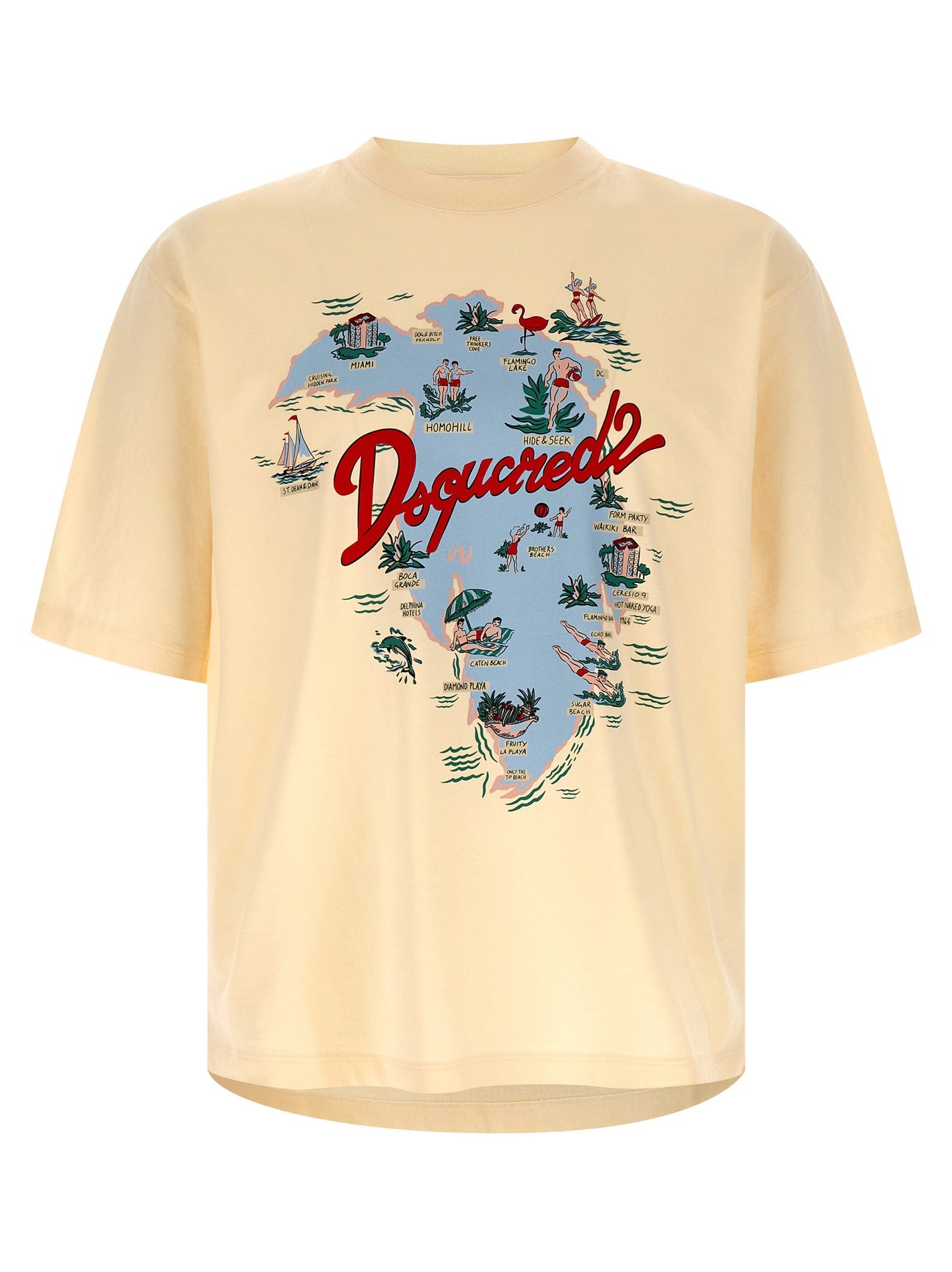 DSQUARED2 - DSQUARED2 - Printed T-shirt - Men’s Tops