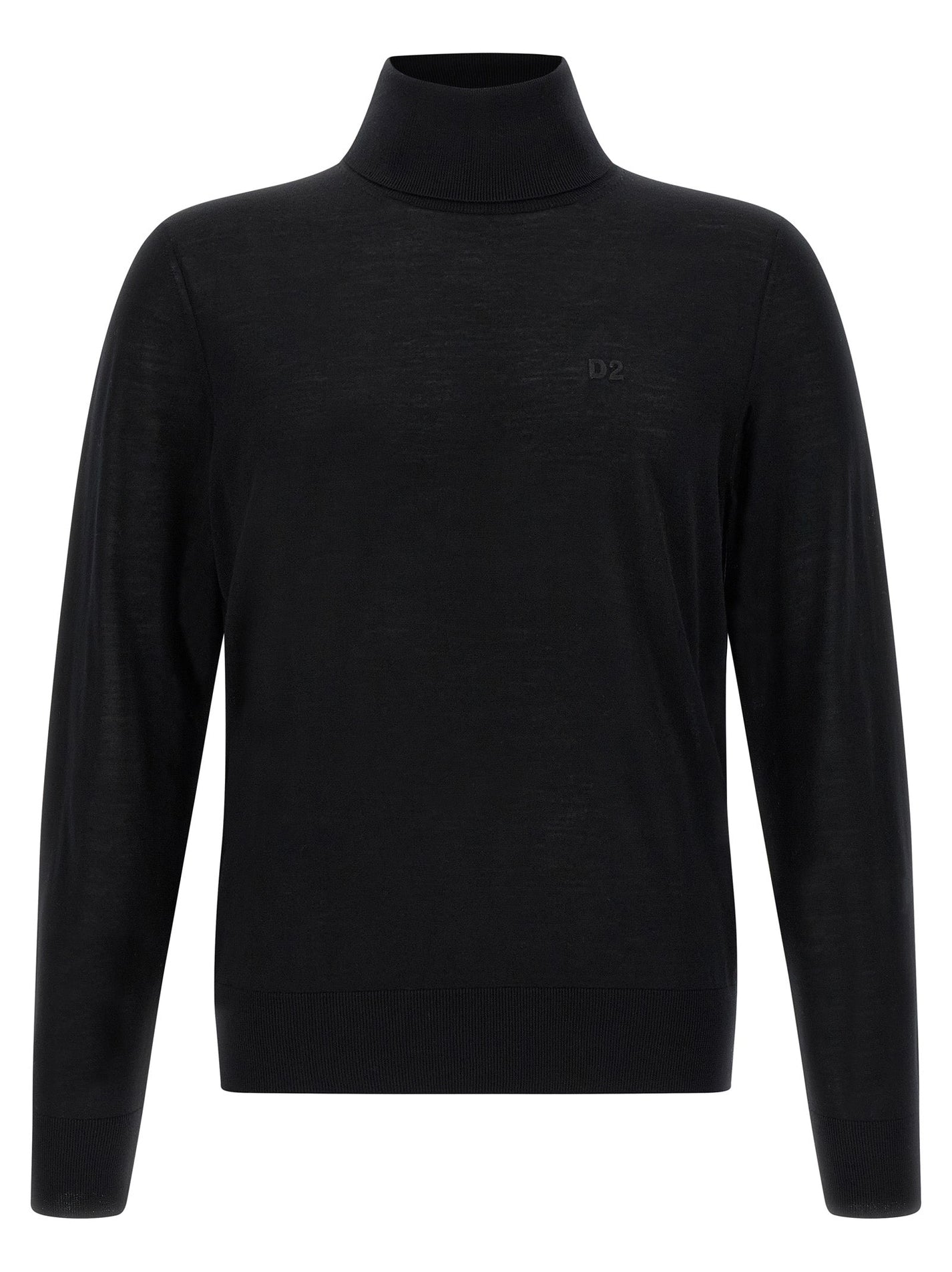 DSQUARED2 - DSQUARED2 - Wool turtleneck sweater - Men’s Knitwear