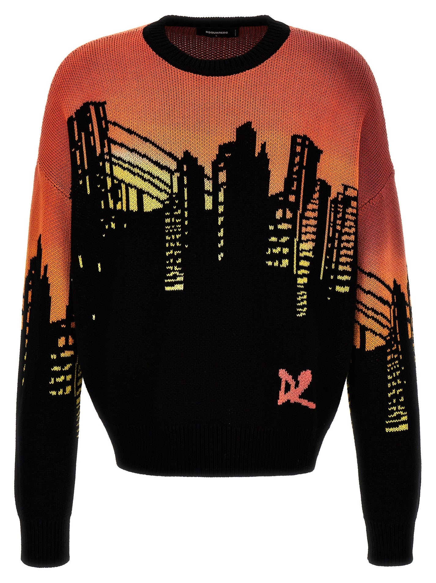 DSQUARED2 - DSQUARED2 - Intarsia sweater - Men’s Knitwear