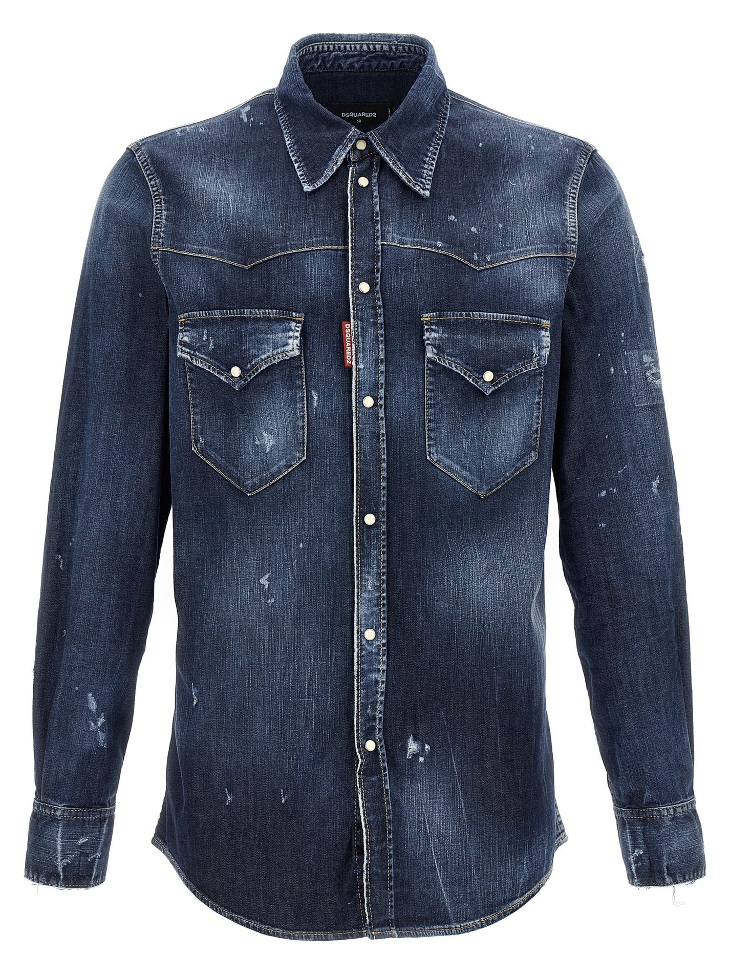 DSQUARED2 - DSQUARED2 - ’Fashion western’ shirt - Men’s Tops