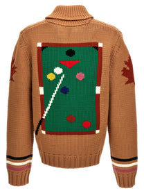 DSQUARED2 - DSQUARED2 - Jacquard cardigan - Men’s Knitwear