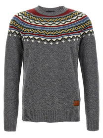 DSQUARED2 - DSQUARED2 - Intarsia sweater - Men’s Knitwear