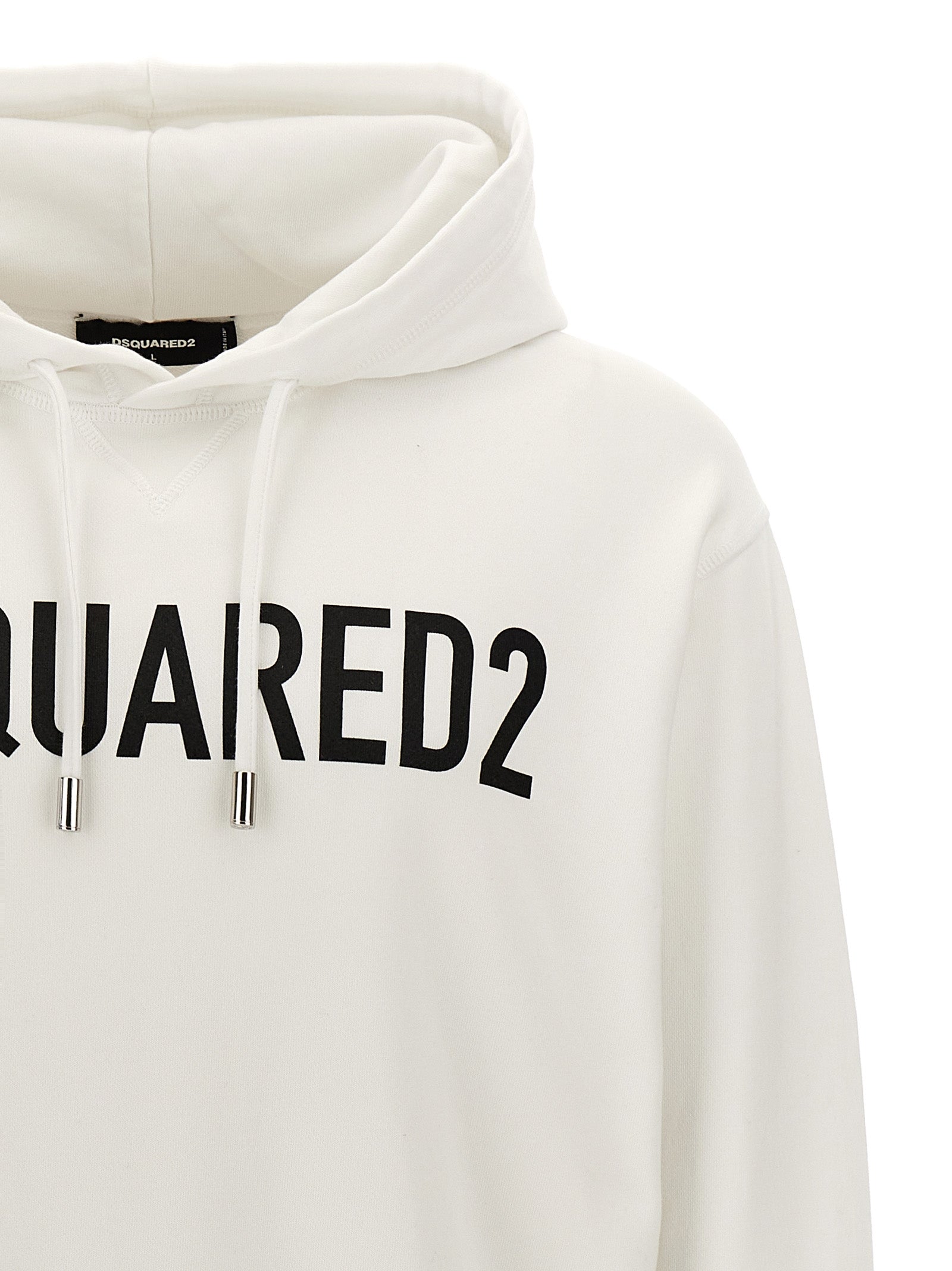 DSQUARED2 - DSQUARED2 - Logo print hoodie - Men’s Sweatshirts