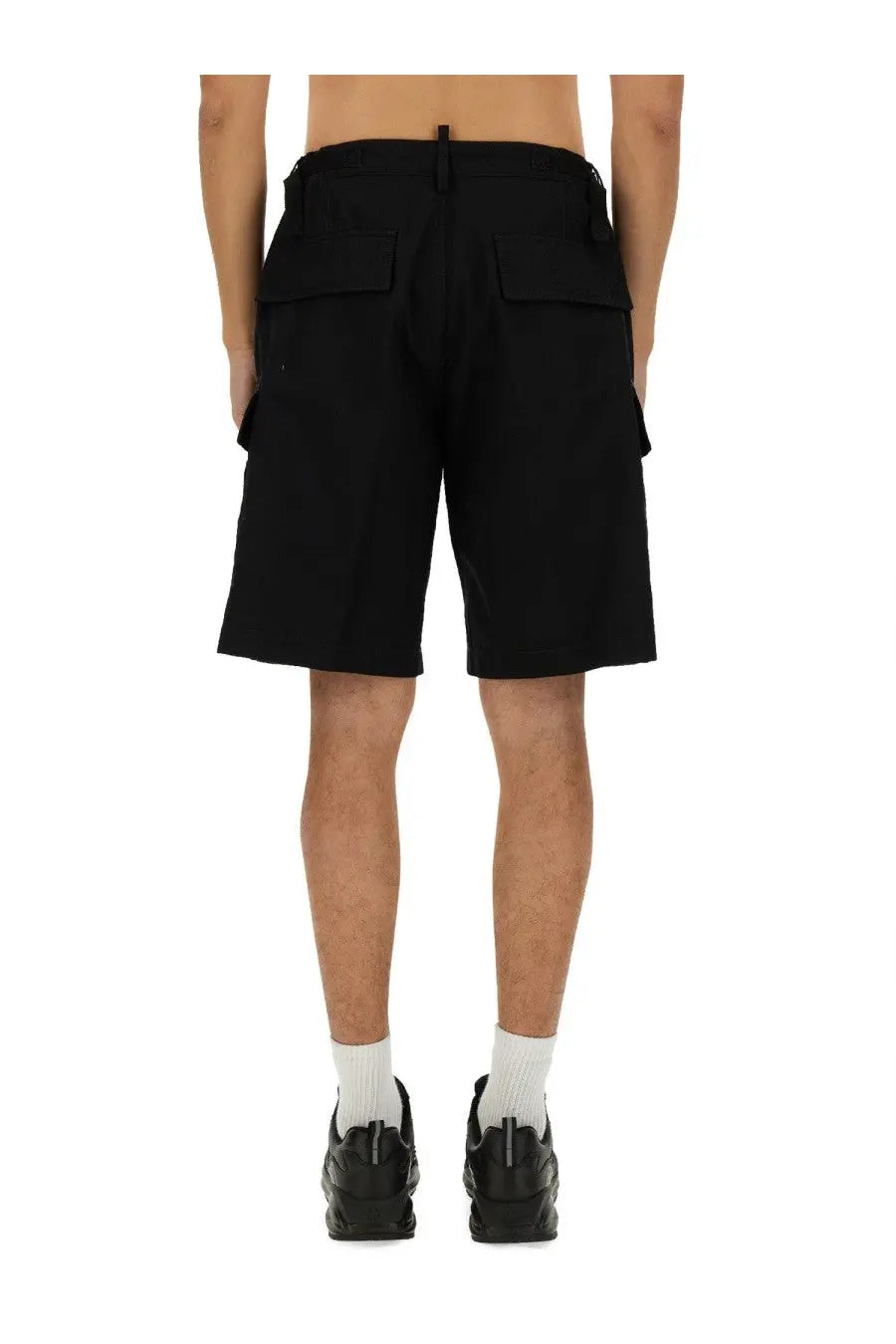 Dsquared2 Men's Bermuda Cargo Black, view 3