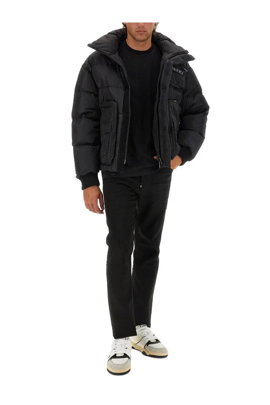 Dsquared2 Men's Down Jacket Black, view 2