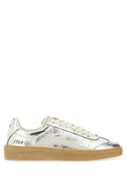 Dsquared2 Men's Leather Sneaker Silver