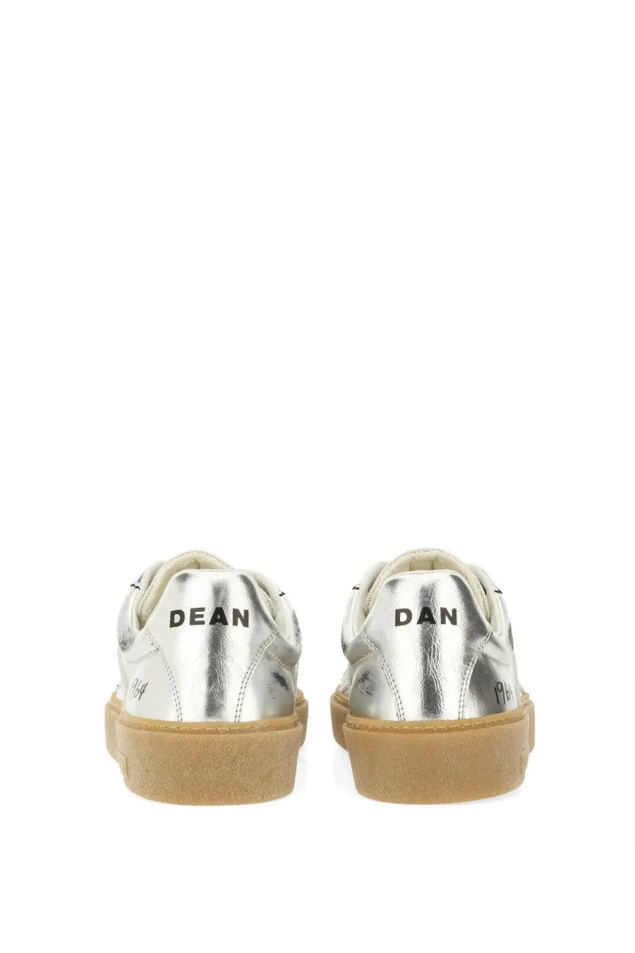 Dsquared2 Men's Leather Sneaker Silver, view 3