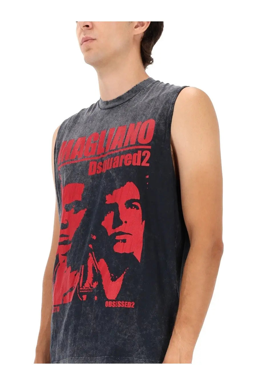 Dsquared2 Men's Magliano Shirt Grey, view 4