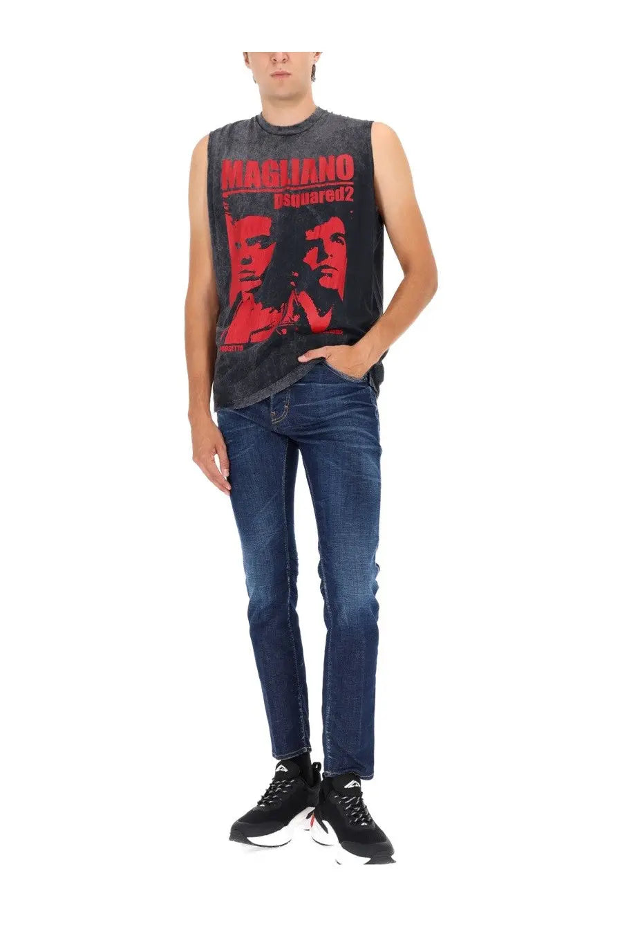 Dsquared2 Men's Magliano Shirt Grey, view 2