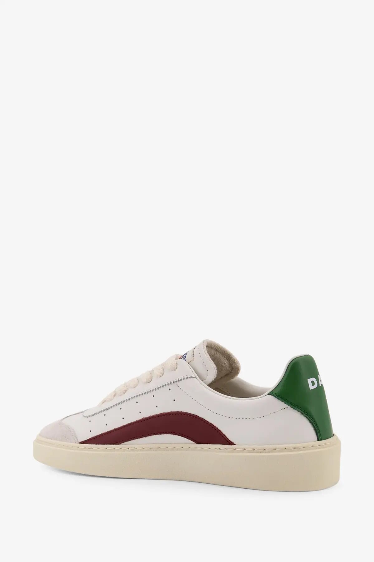 Dsquared2 Men's Rider Leather Low Top Sneakers White, view 3
