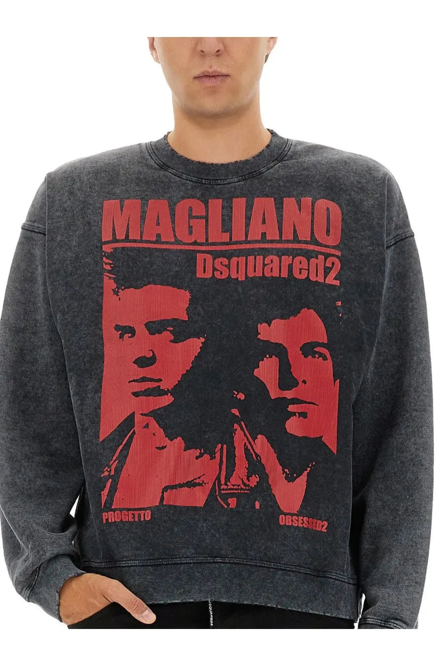 Dsquared2 Men's Sweatshirt Grey, view 4