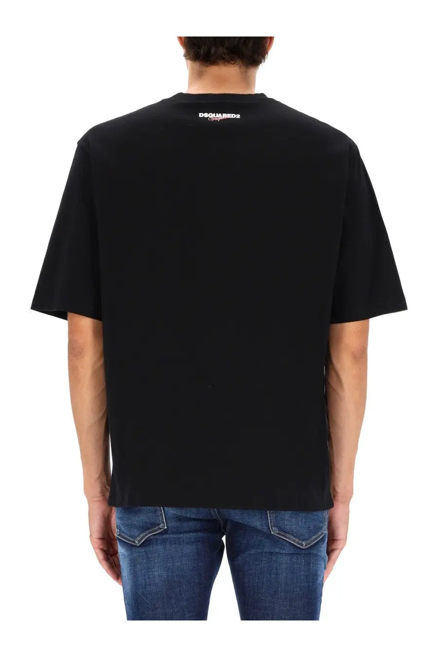 Dsquared2 Men's Vaquera Print Shirt Black, view 4